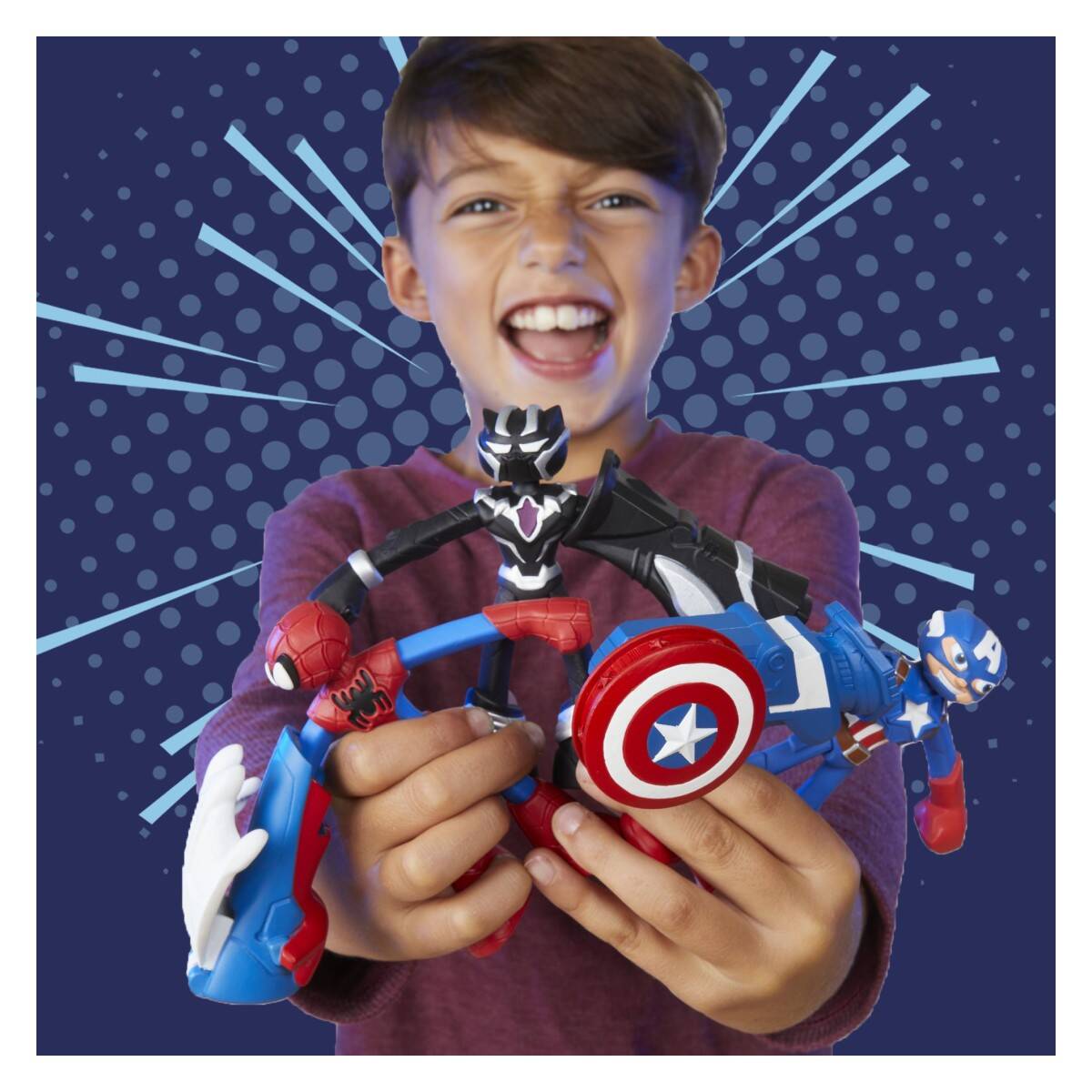 Play-Doh Spider-Man in Venom set