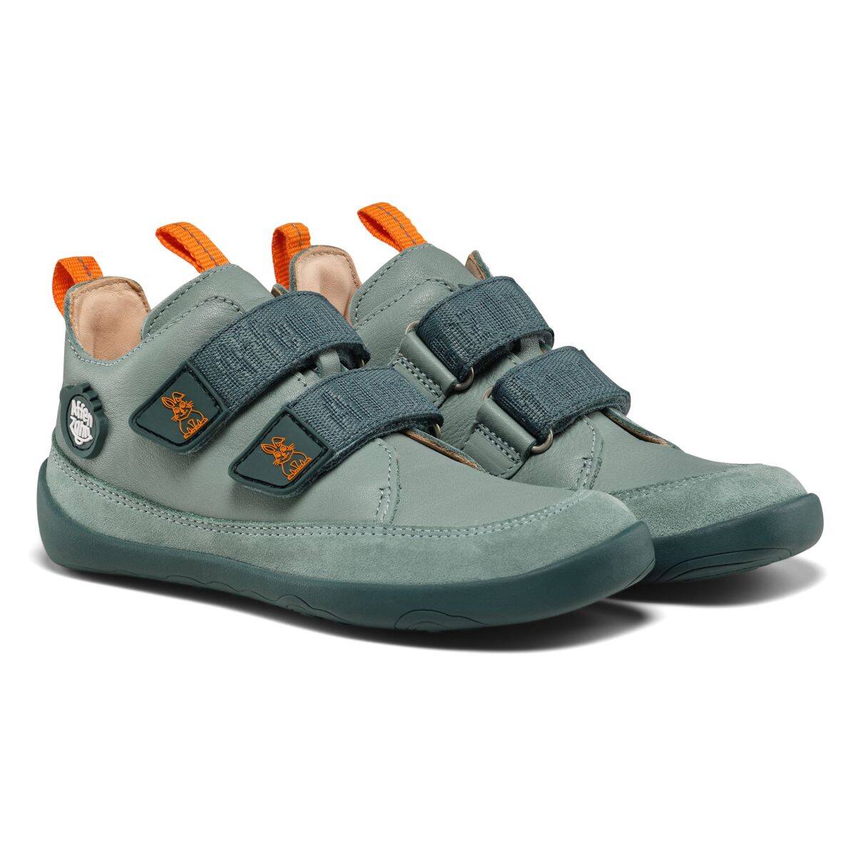 Affenzahn čevelj nizek Leather Buddy Bunny 00428-20153 barefoot F mint 26