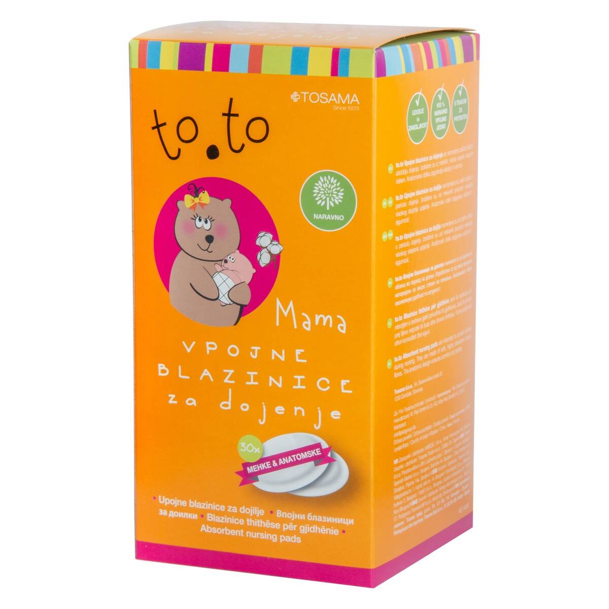 Tosama prsne blazinice Mama 30 kos