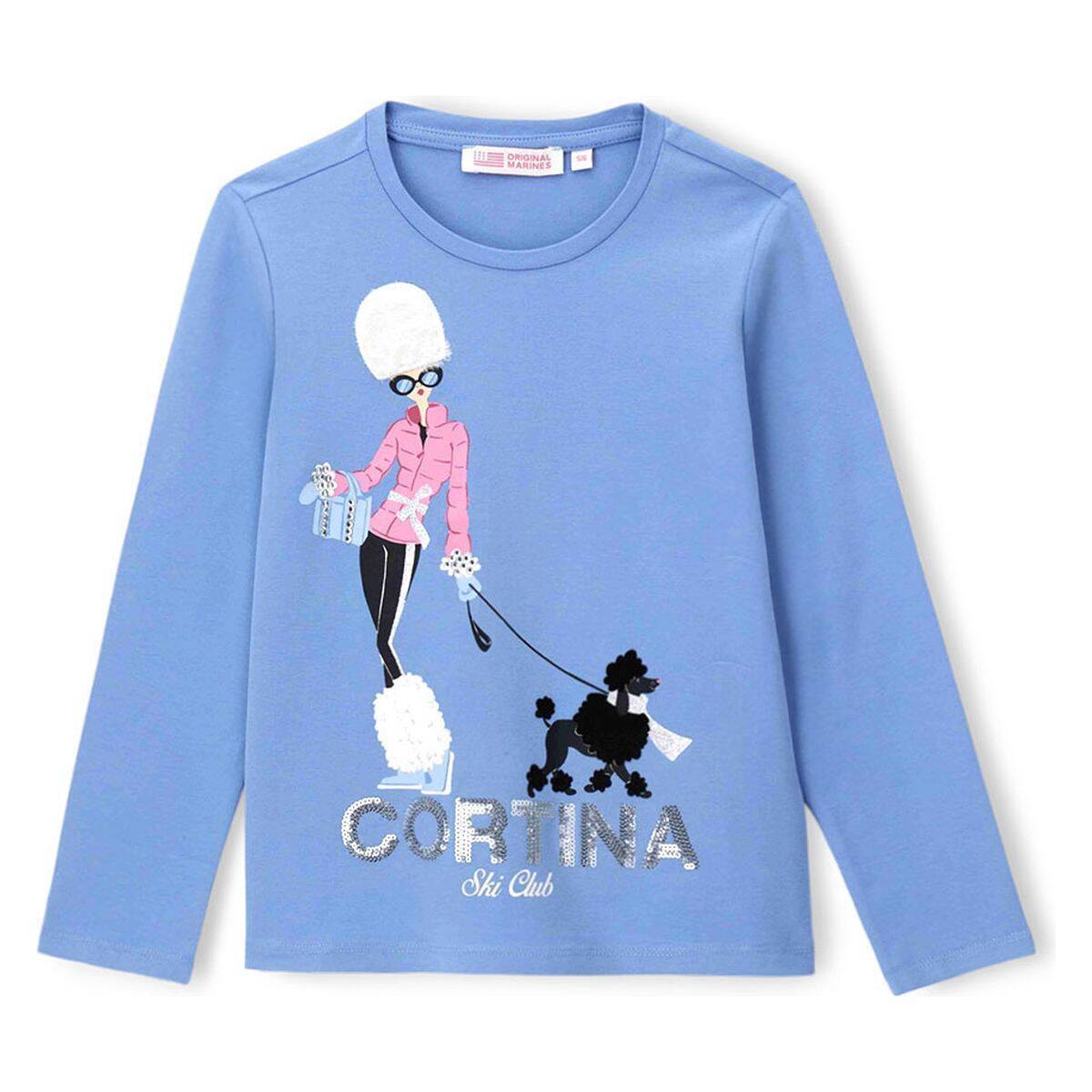 Original Marines majica DR DFA3696F D Modra 152