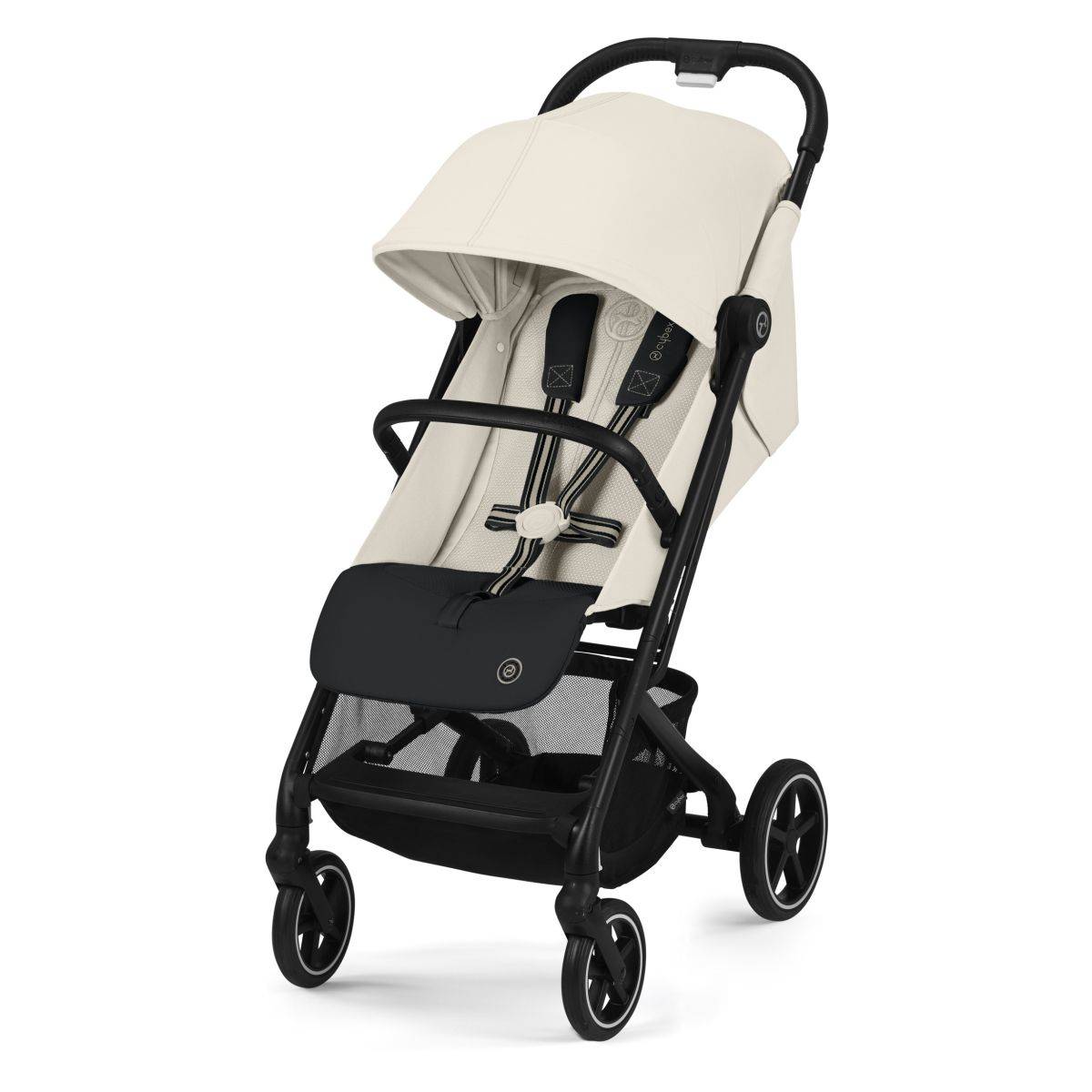 Cybex športni voziček Beezy canvas white, light beige
