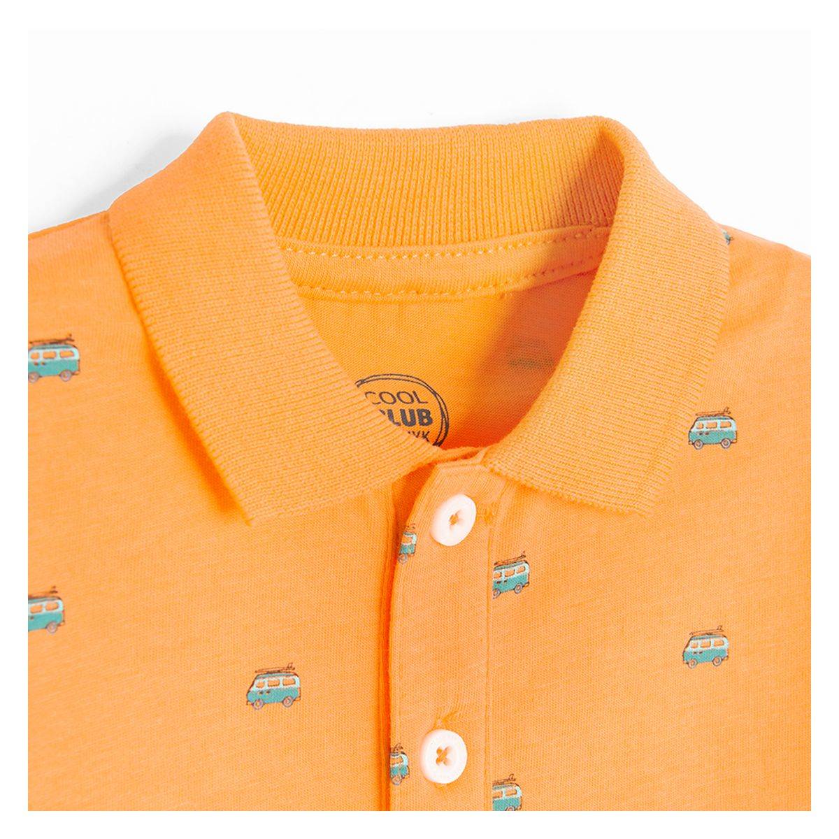 Cool Club majica KR CCB2802457 F Oranžna 74