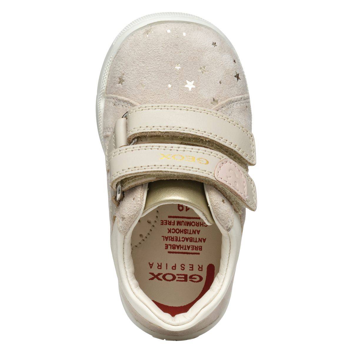 Geox čevelj nizek B164PA B MACCHIA G. A C0871 007BC D beige/gold 22