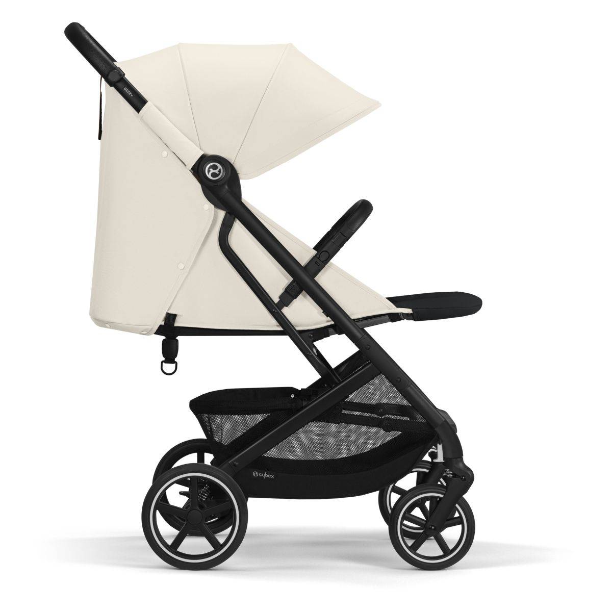 Cybex športni voziček Beezy canvas white, light beige