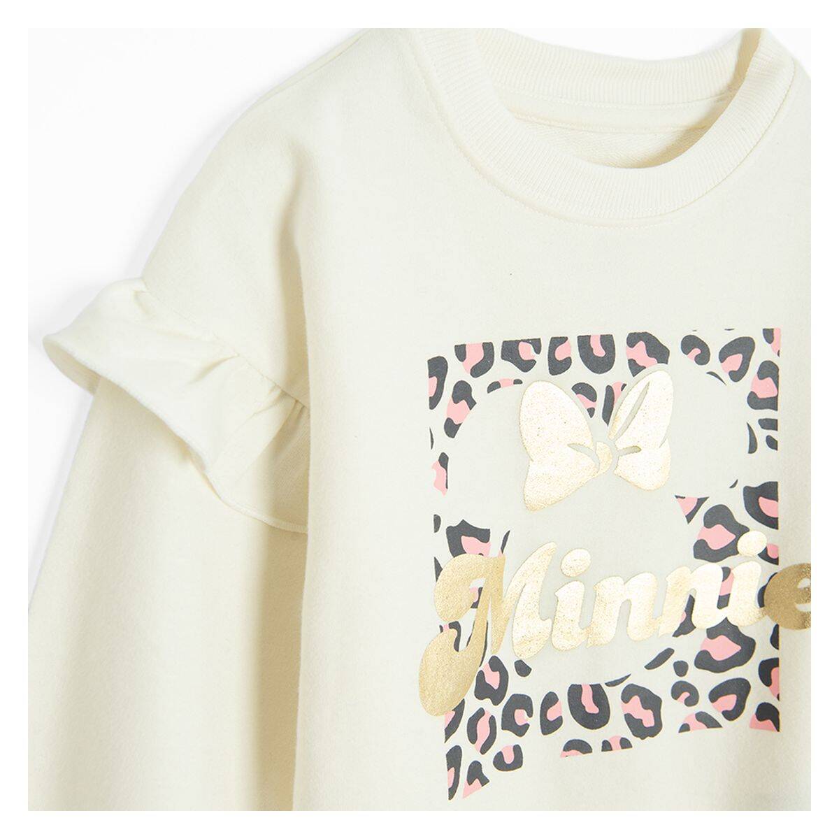 COOL CLUB pulover DR LCG2912230 MINNIE MOUSE Ž Bež 110