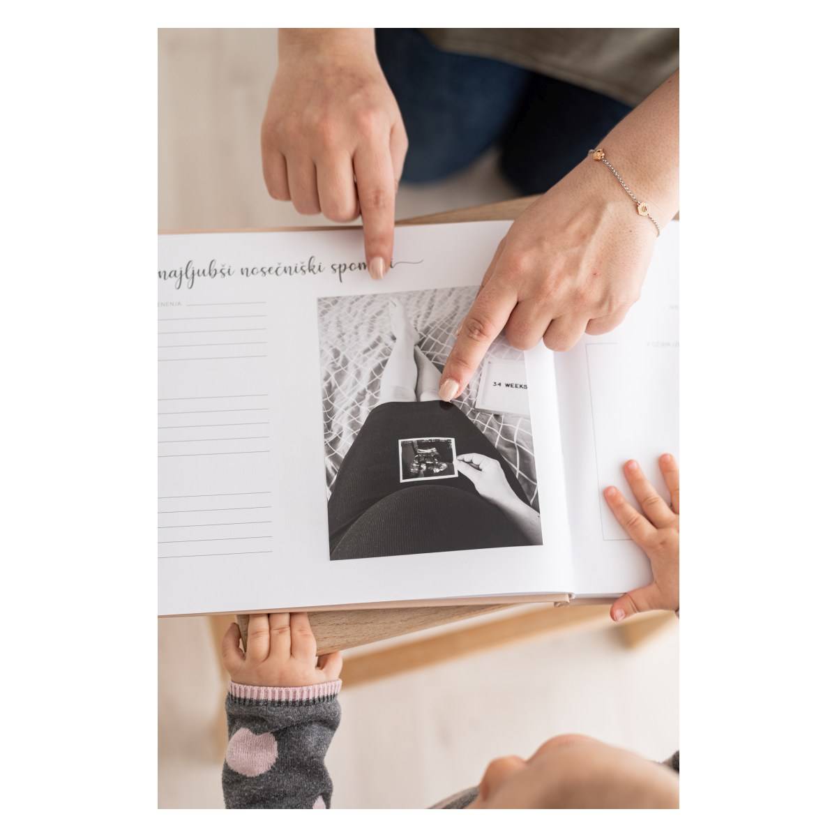 The Memo Book Spominska knjiga Mojih 18 let - zlata
