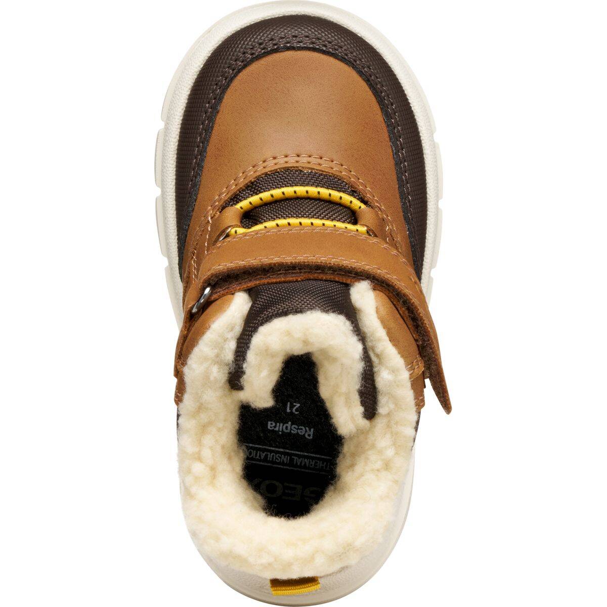 Geox škornji B365BC B WILLABOOM B ABX C C6654 0ME22 podloženi F tobacco/dk brown 22