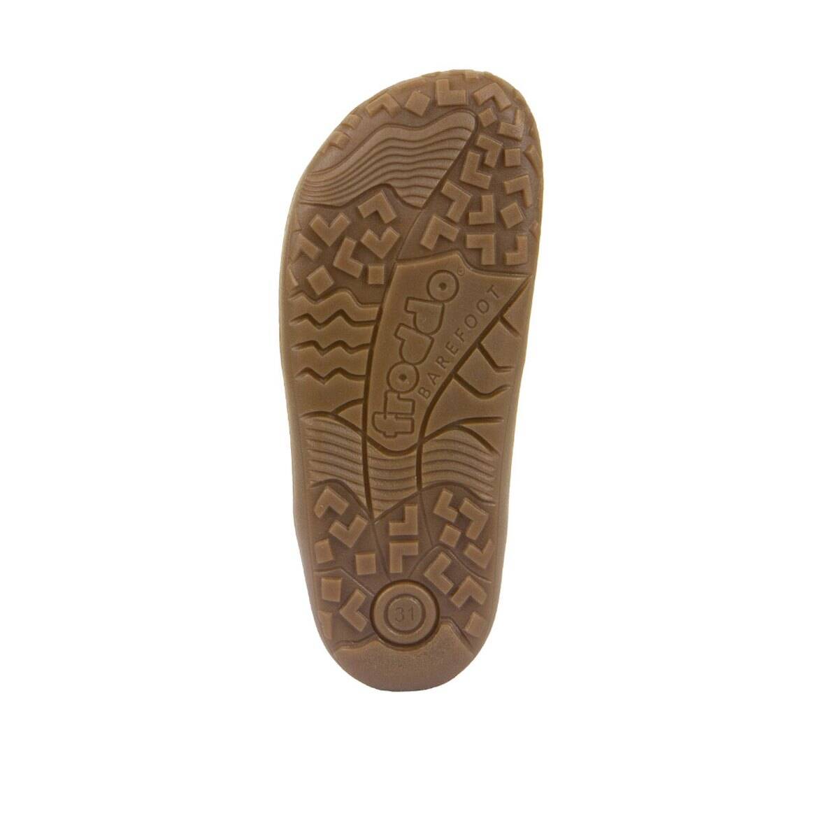 Froddo čevelj gležnjar - membrana G3110270 BAREFOOT UP FURRY podloženi D beige 26