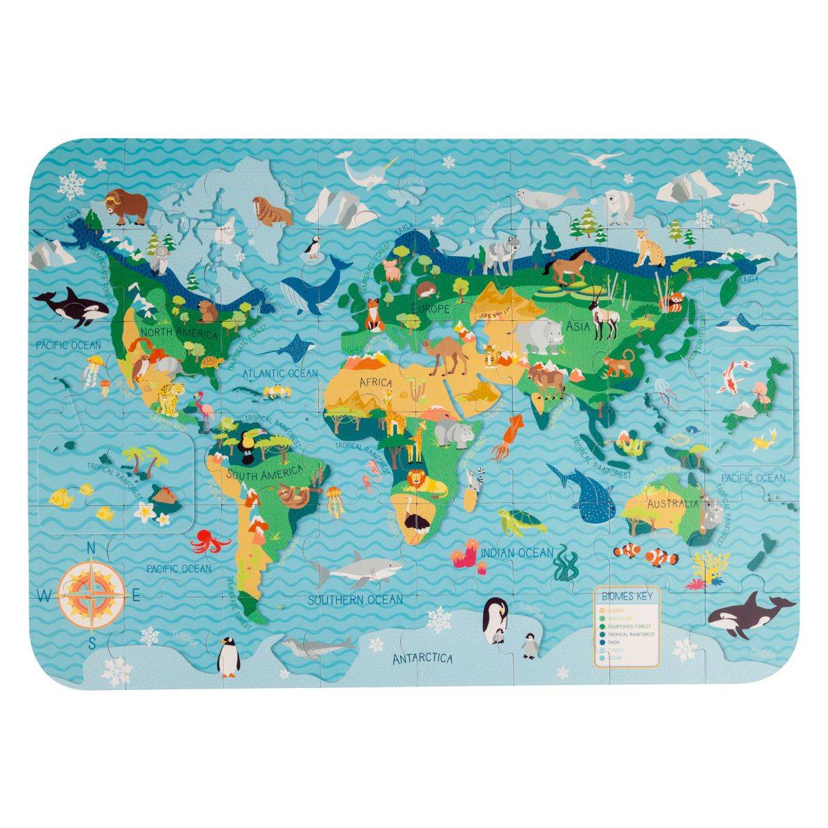 Stephen Joseph Sestavljanka ŽIVALSKI BIOMI 1287-46