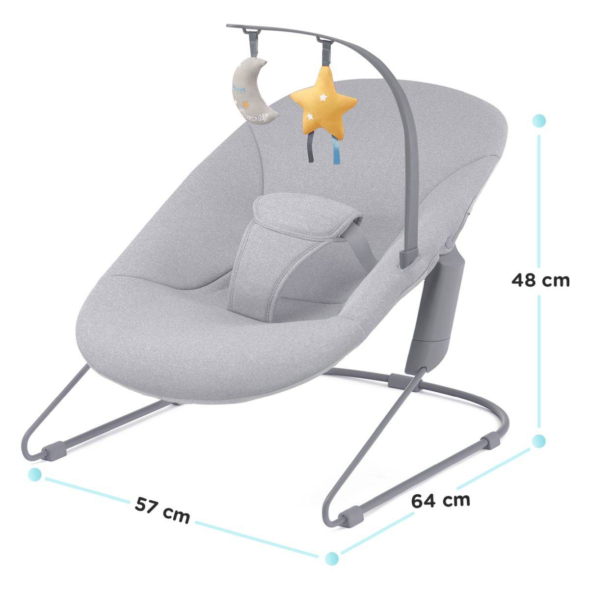 Kinderkraft gugalnik Calmee grey