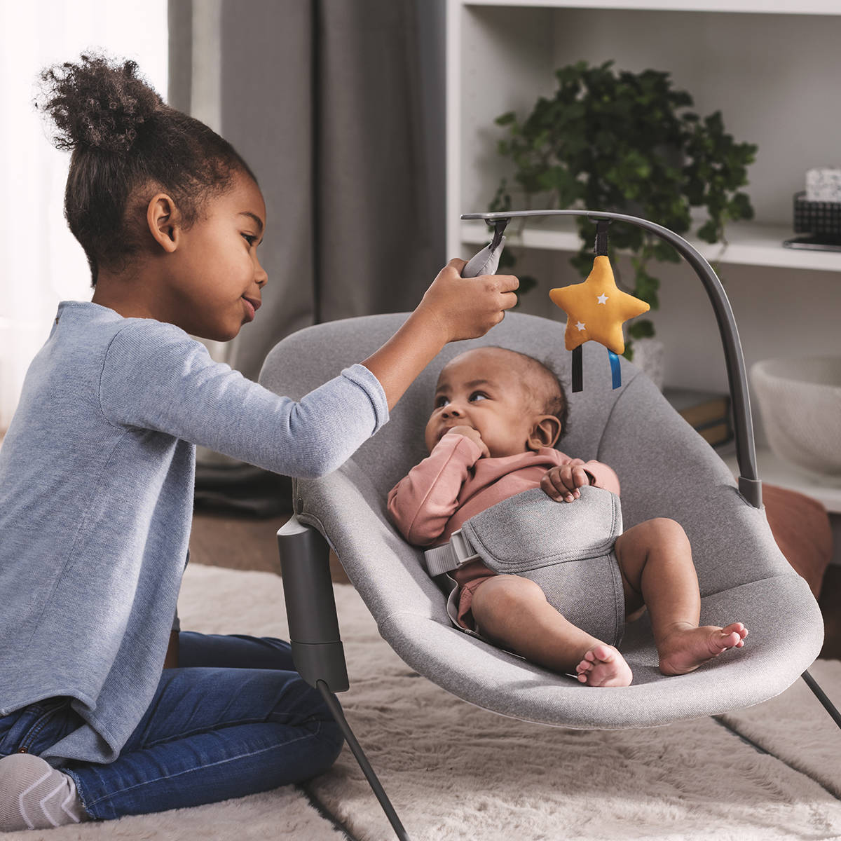 Kinderkraft gugalnik Calmee grey