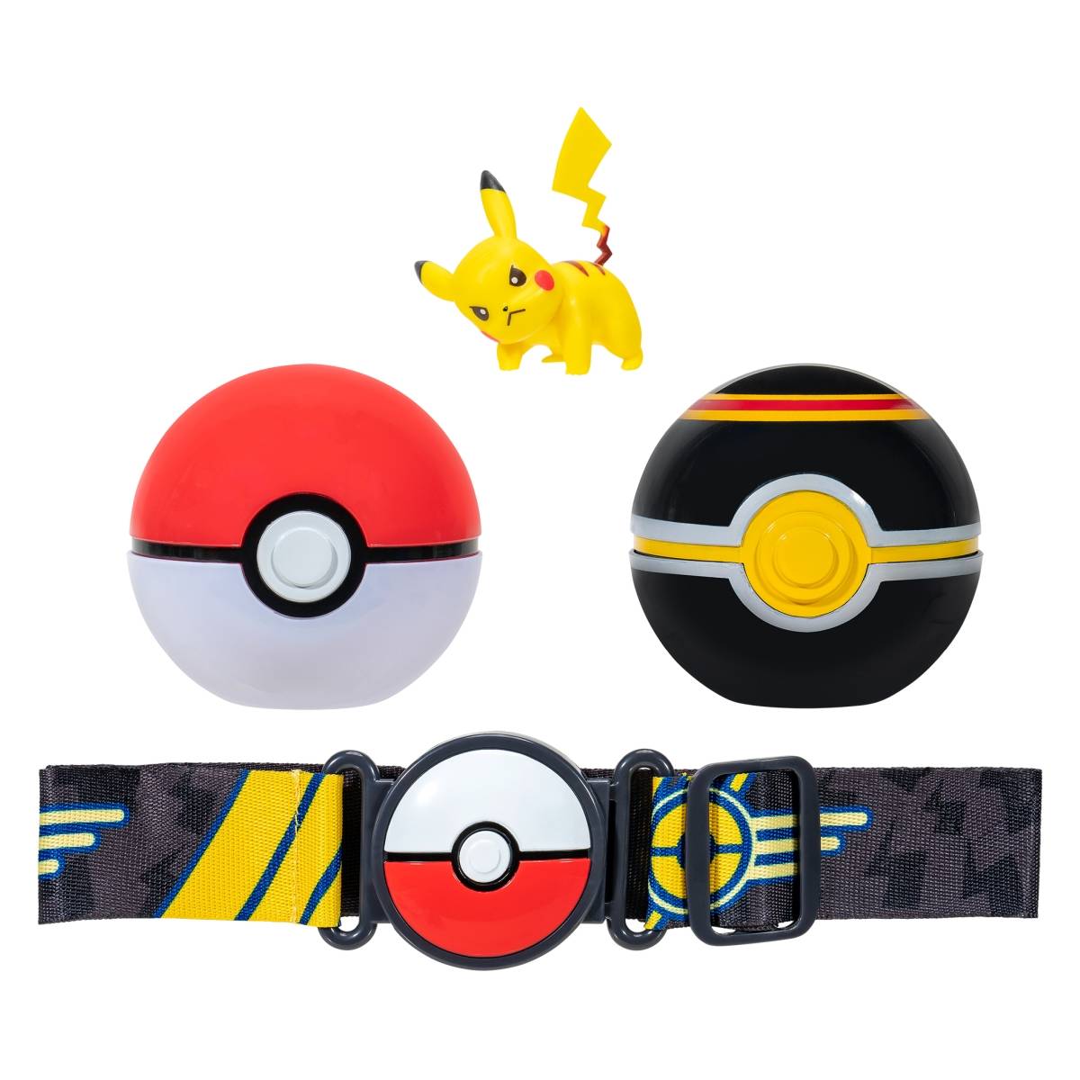 POKEMON clip n go poke ball pojas - poke ball, luxury ball, Pikachu w10 ...