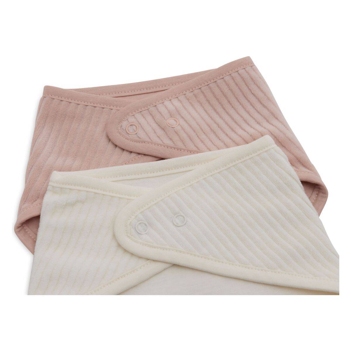 Jollein slinček/rutica 2/1 Velvet Rib wild rose/ivory