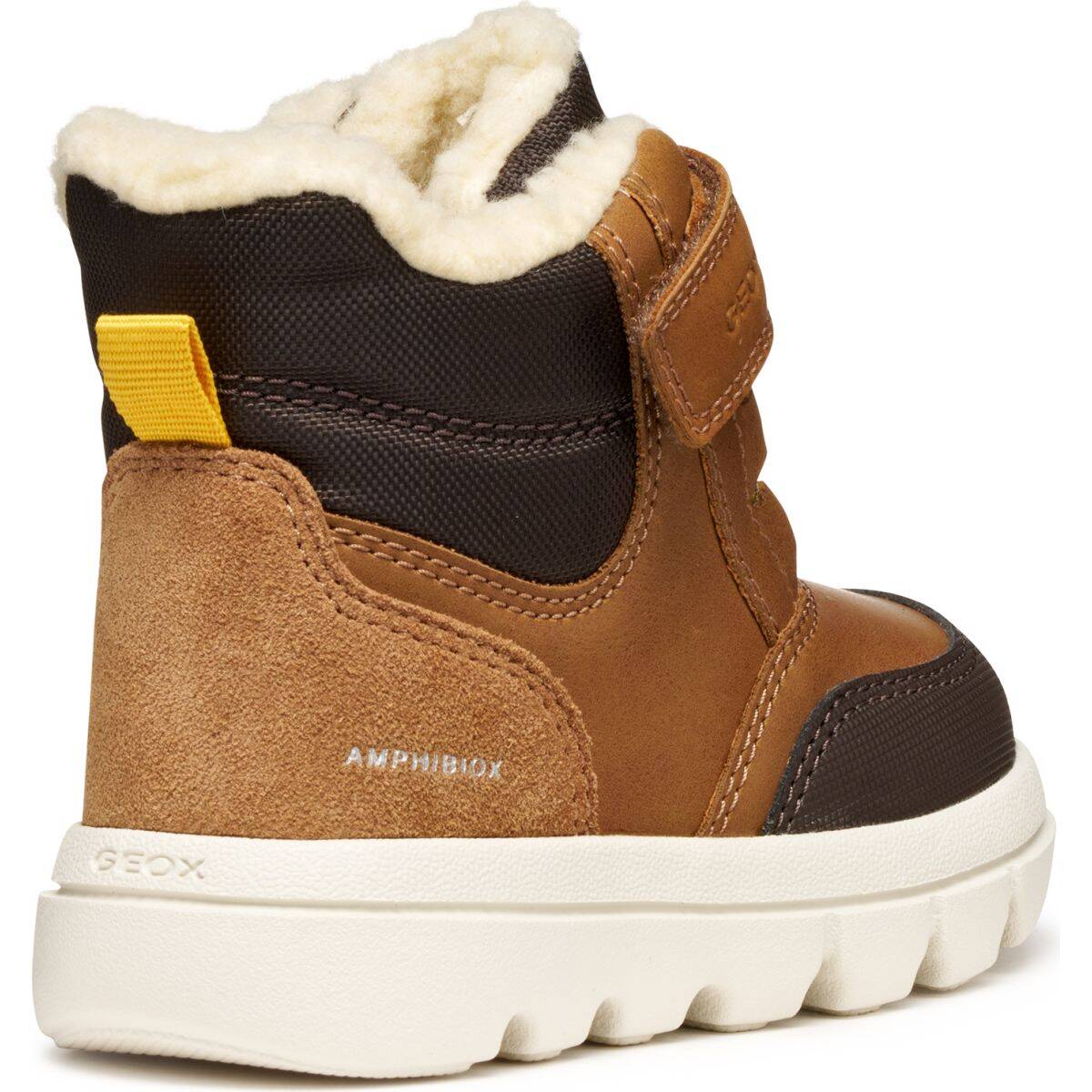 Geox škornji B365BC B WILLABOOM B ABX C C6654 0ME22 podloženi F tobacco/dk brown 24