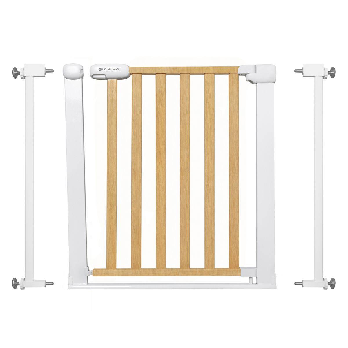 Kinderkraft varnostna ograja Lock&Go wood KALOGO00WOD0000