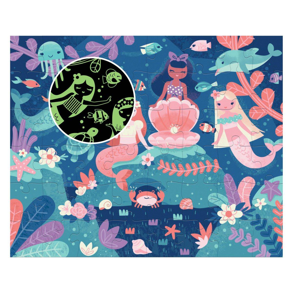 Stephen Joseph Sestavljanka, ki se sveti v temi MORSKA DEKLICA 1295-28