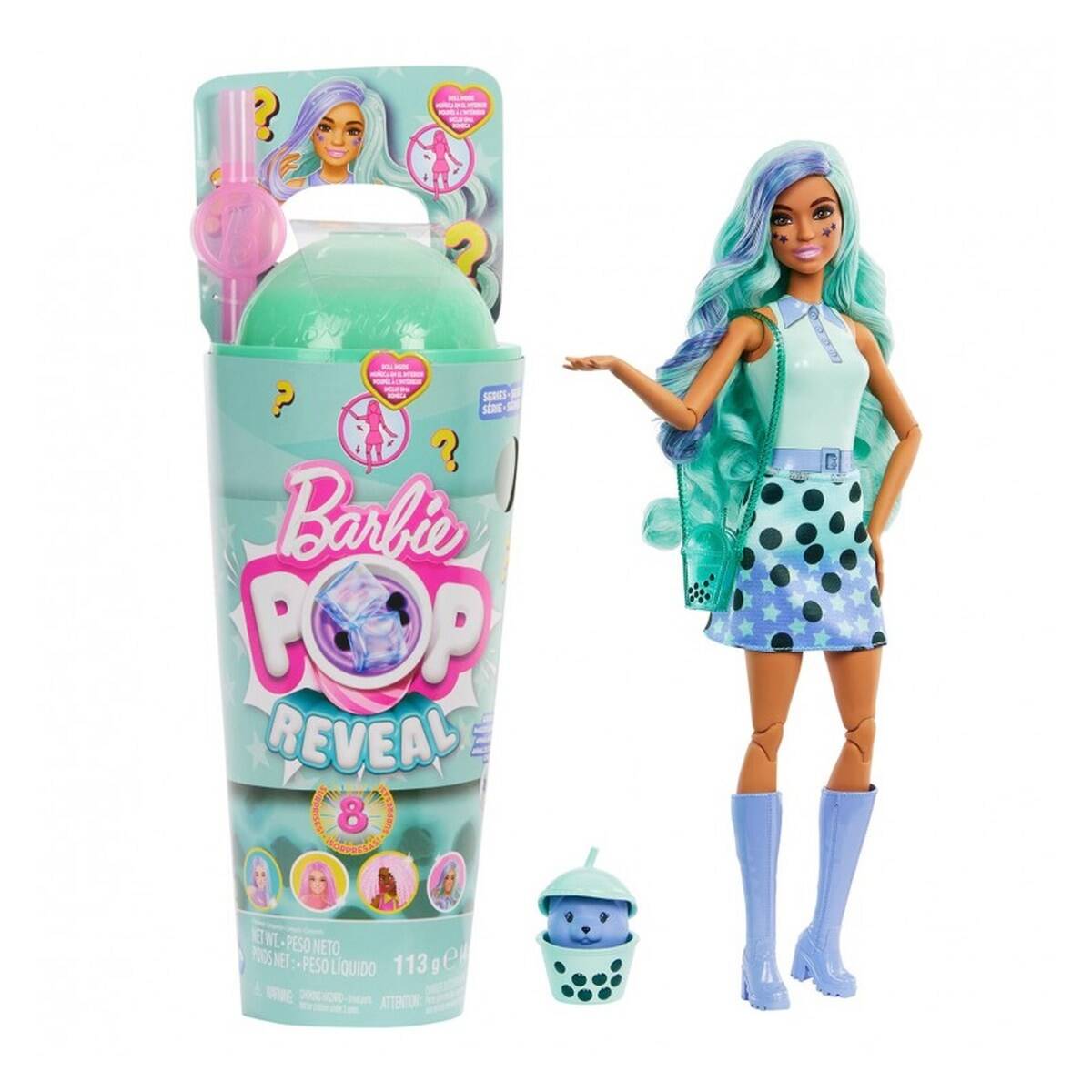 Barbie Barbie pop reveal - zeleni čaj