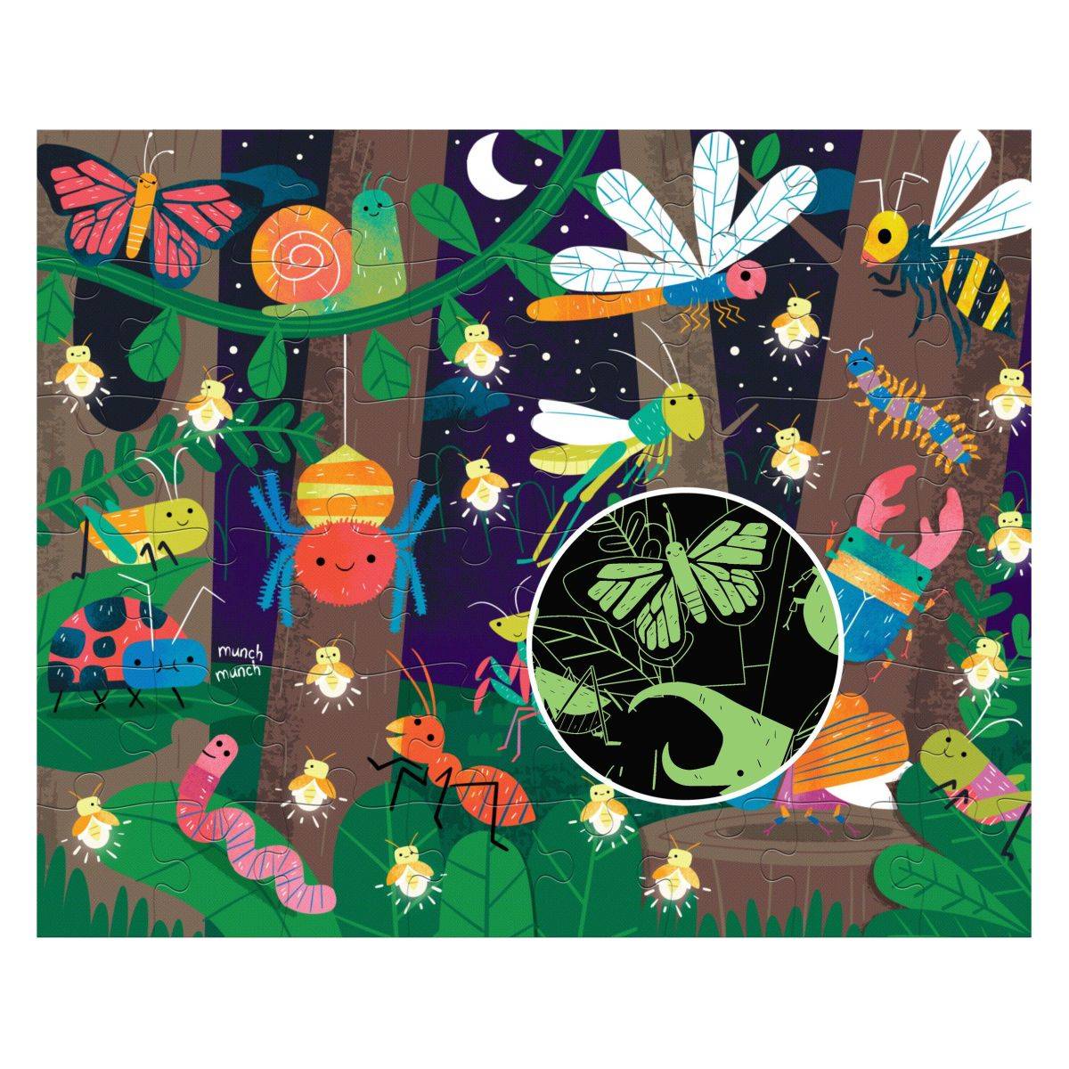 Stephen Joseph Sestavljanka, ki se sveti v temi ŽIVALI 1295-30