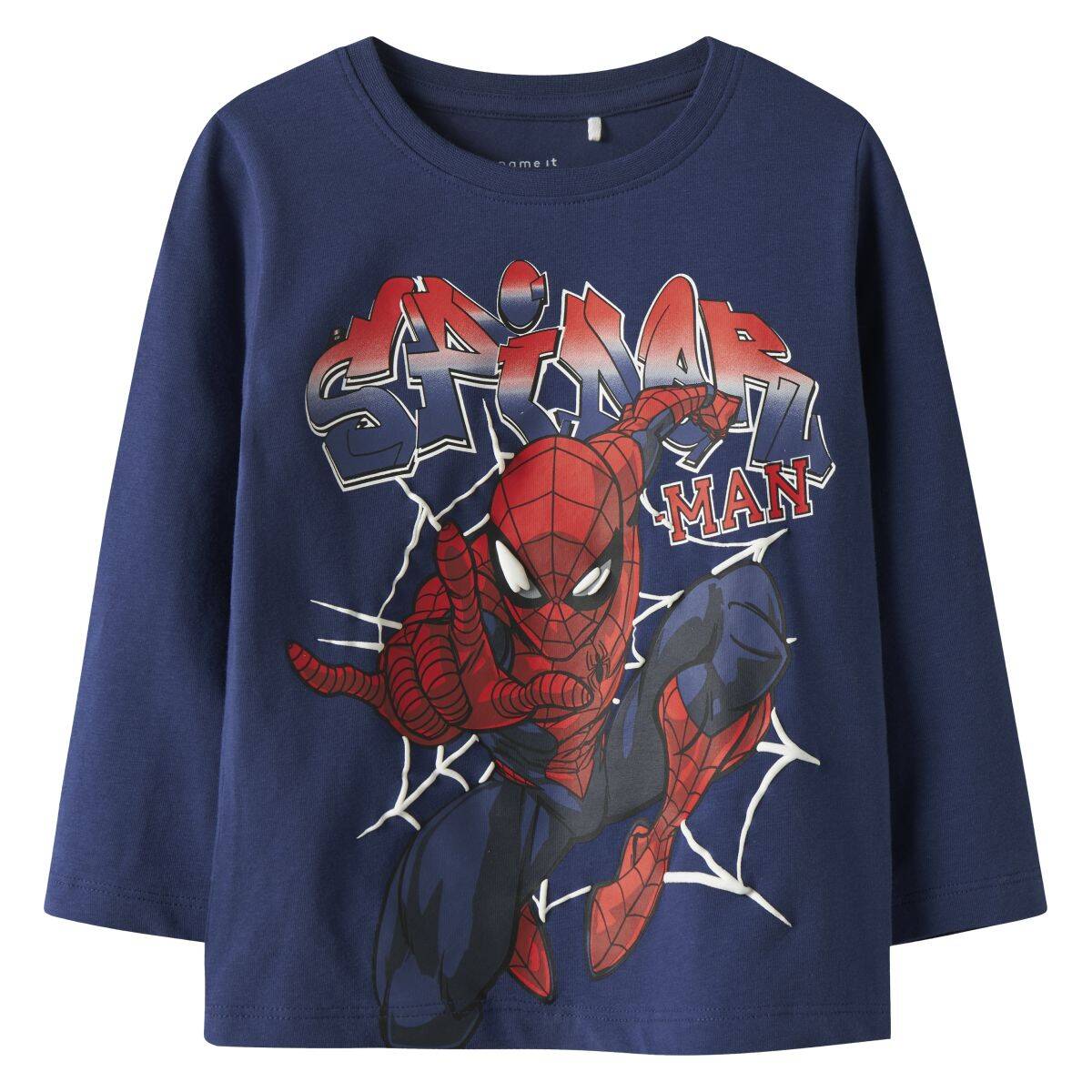 Name It majica DR 13247173 NMMALVIS SPIDER LS NREG TOP MAR F Modra 98