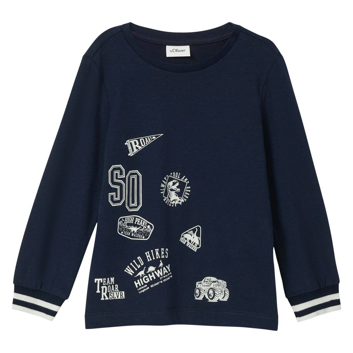 S.Oliver majica DR 2170049 F Modra 92