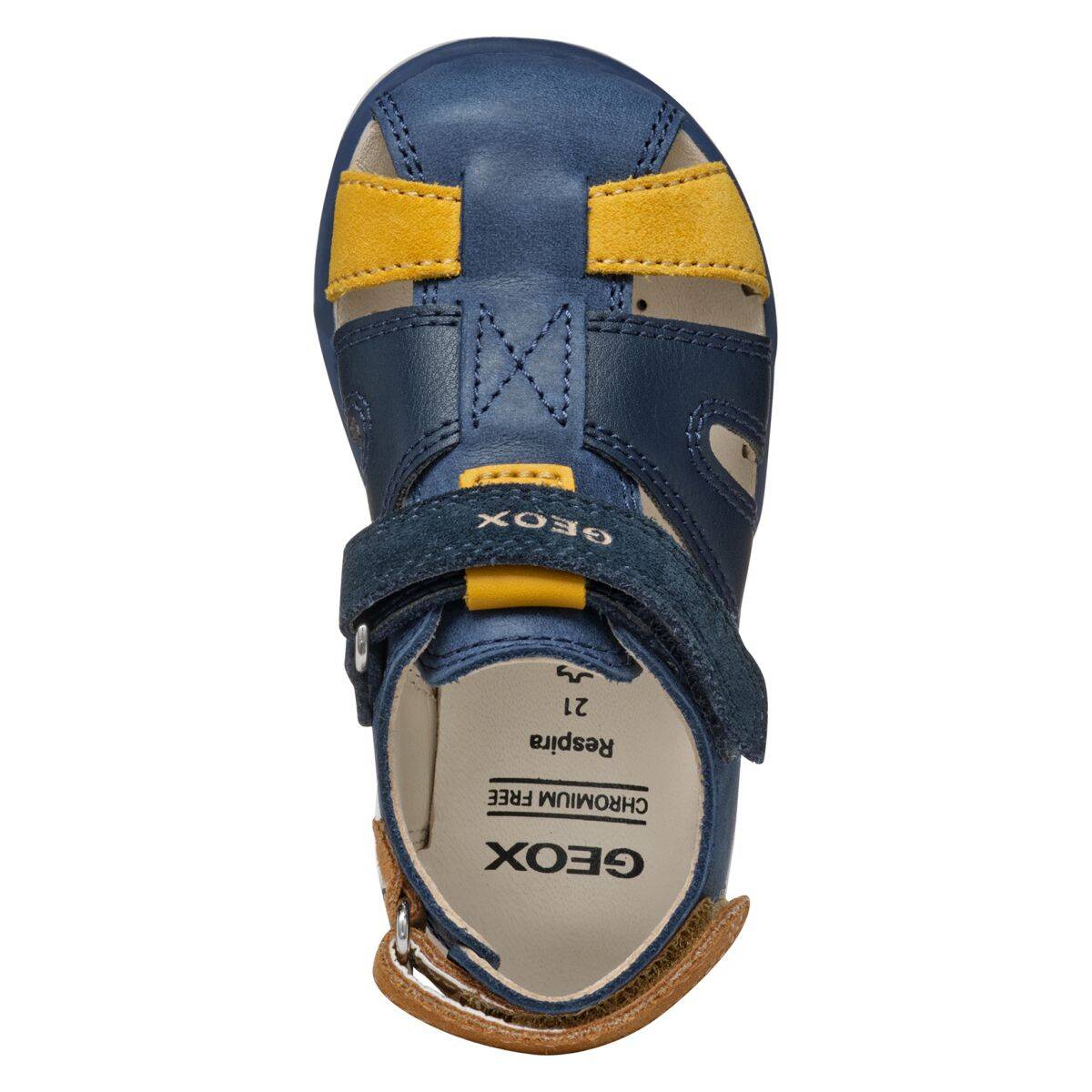 Geox sandal B354LA B S.DELHI B. A C4P2G 0CL22 F dk navy/dk yellow 24