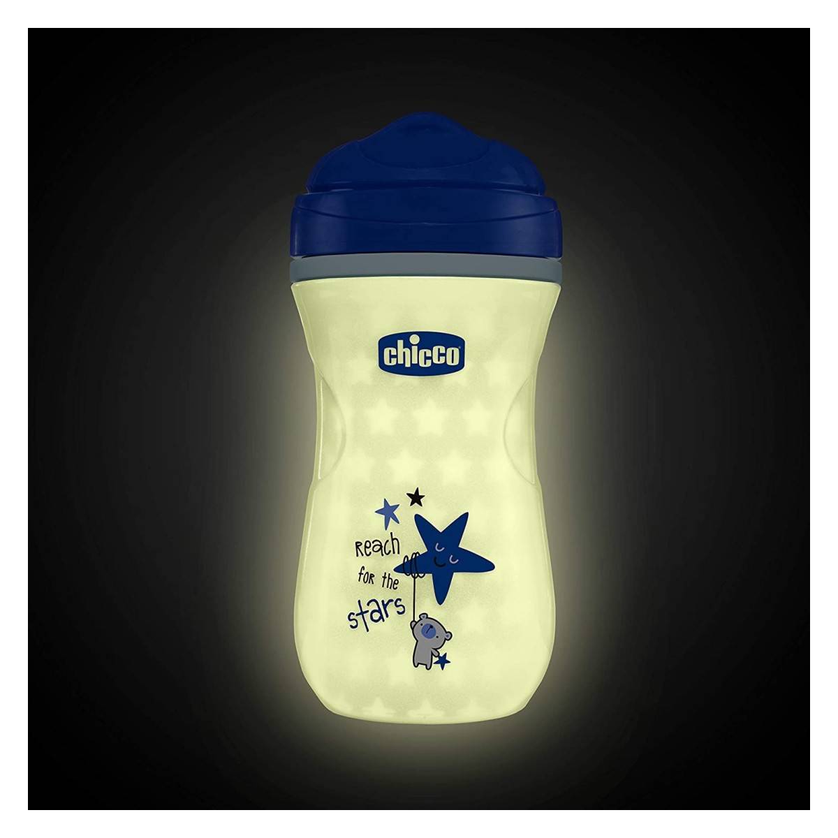 Chicco lonček shiny cup, 12m+ blue
