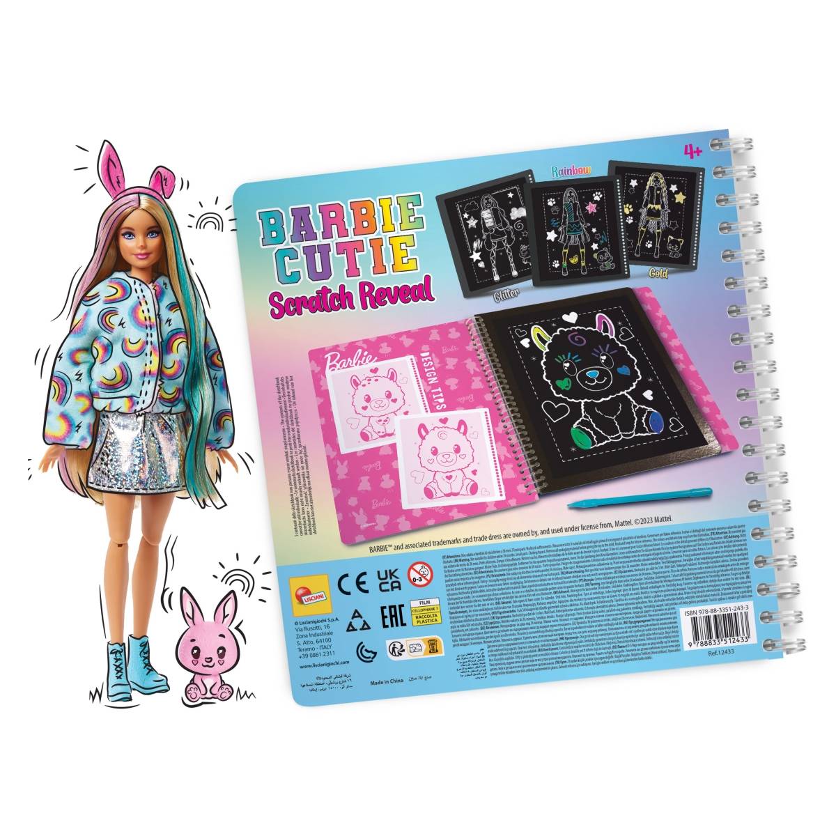 Lisciani BARBIE praskanka Cutie