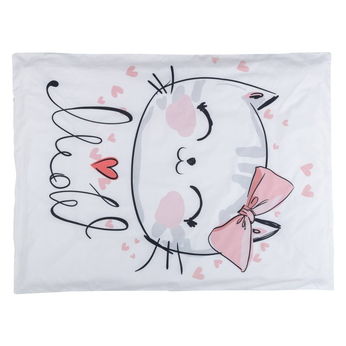 Bubaba by FreeON posteljnina 6-delna muca pink