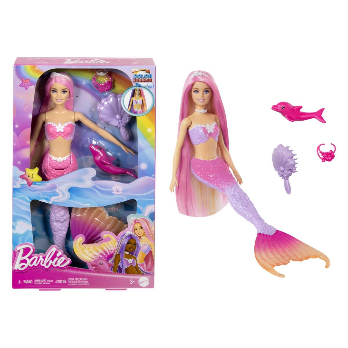 Barbie Morska Deklica Ki Spreminja Barvo