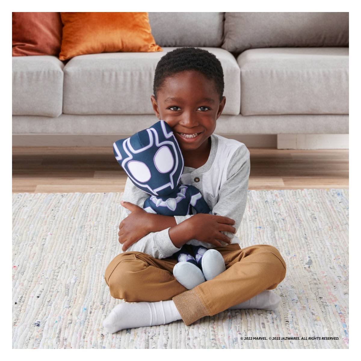 SPIDEY AND AMAZING FRIENDS 40cm pliš sa zvukom - Black Panther SNF0168