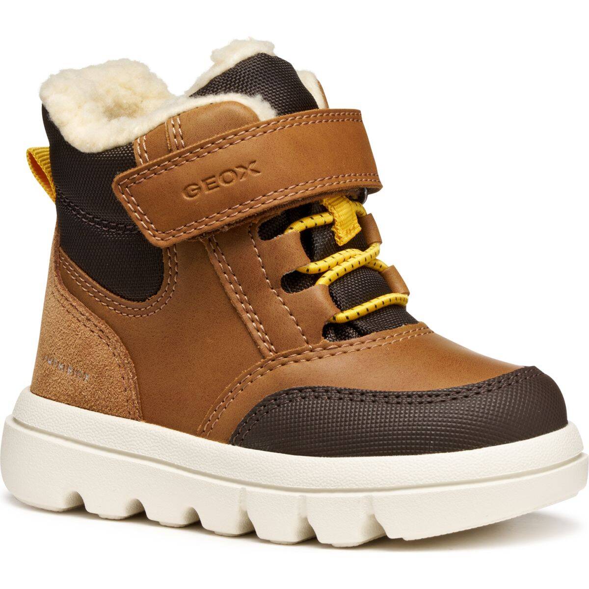 Geox škornji B365BC B WILLABOOM B ABX C C6654 0ME22 podloženi F tobacco/dk brown 26
