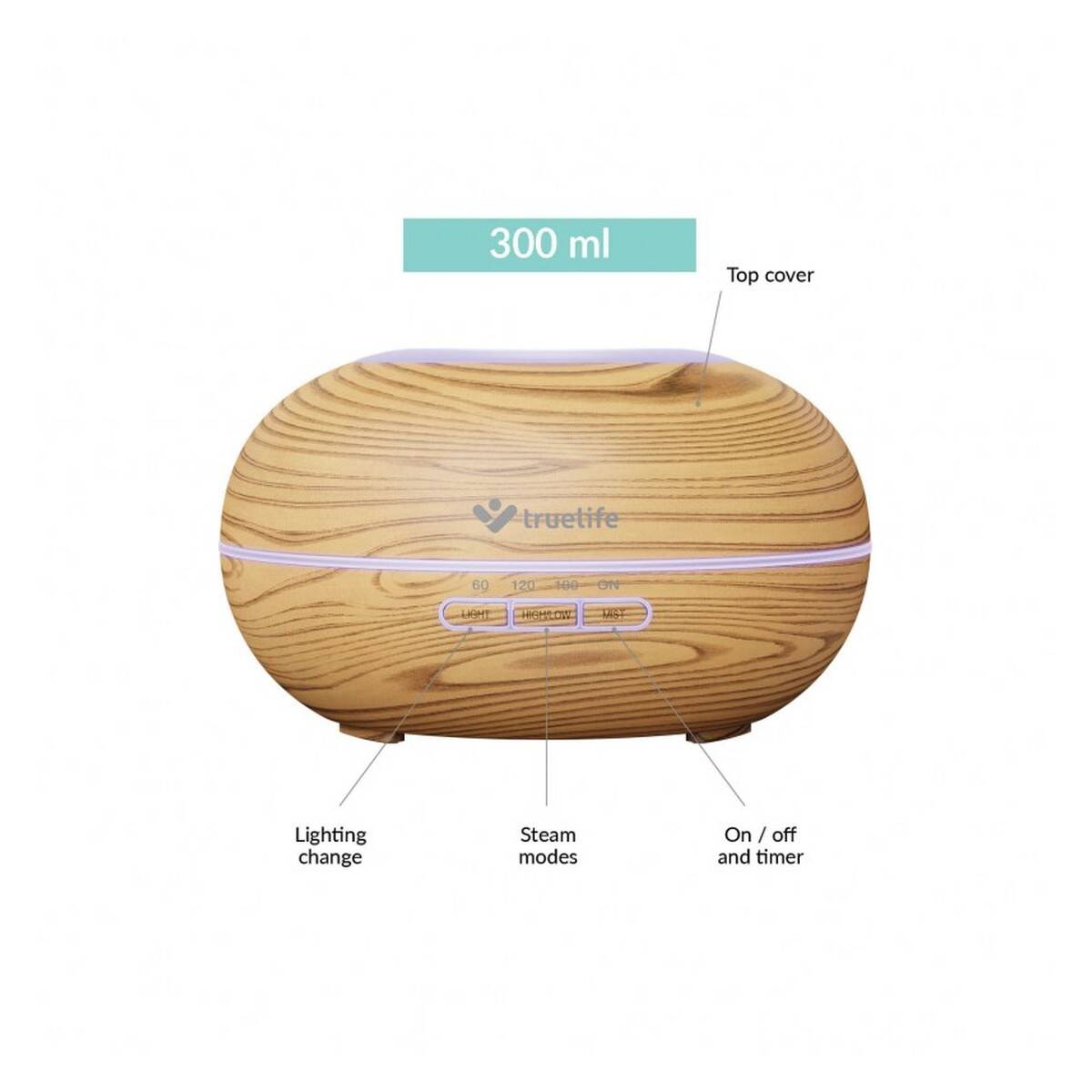 TRUELIFE ovlaživač zraka AIR Diffuser D5 Light TLAIRDD5L