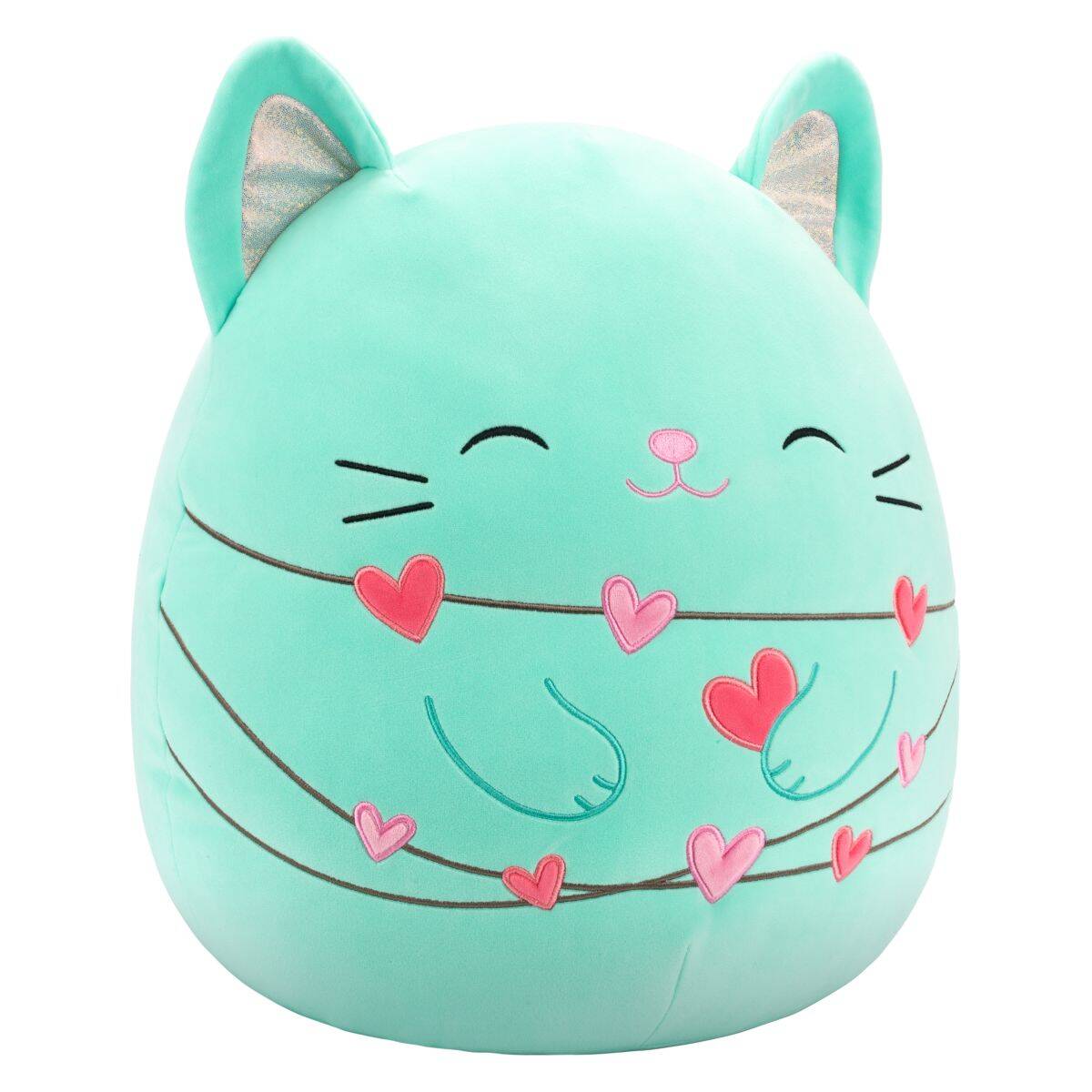 Squishmallows Charisma mint mucka z zaprtimi očmi, 40 cm