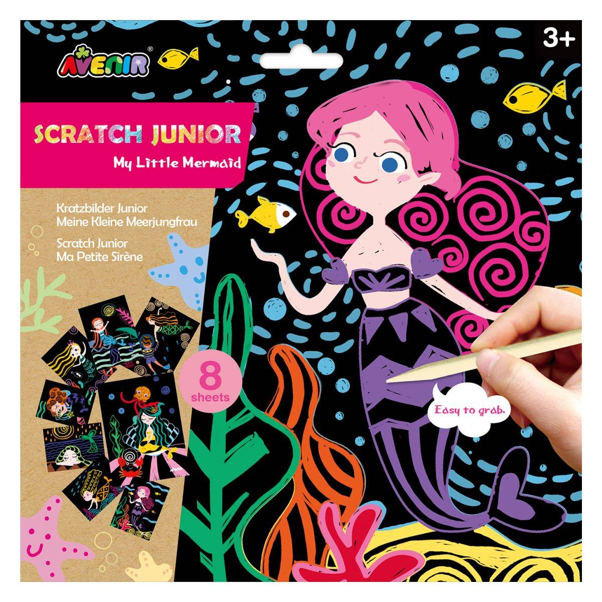 AVENIR grebalice junior 8 list. - Morske sirene