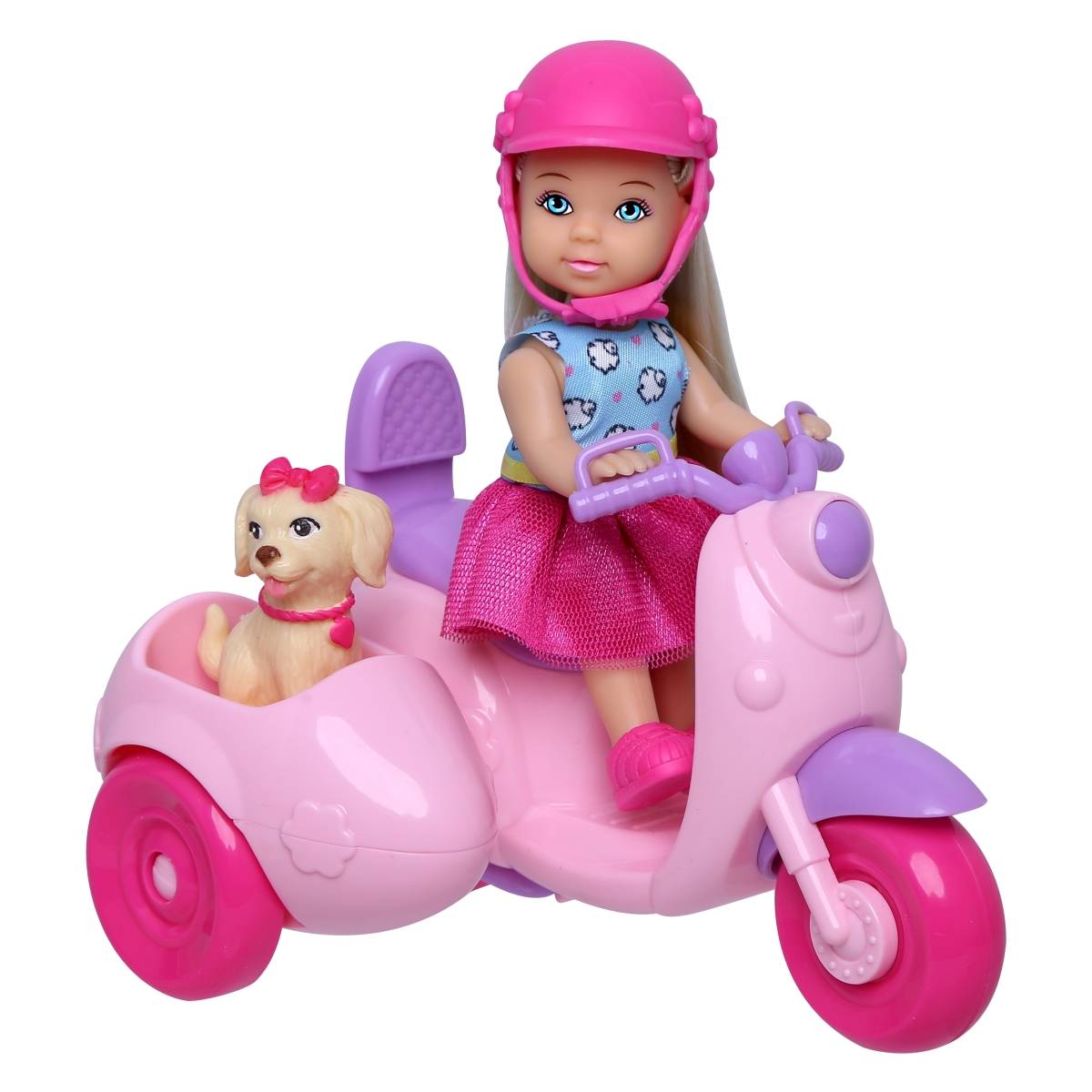 Masen Toys mala punčka na skuterju
