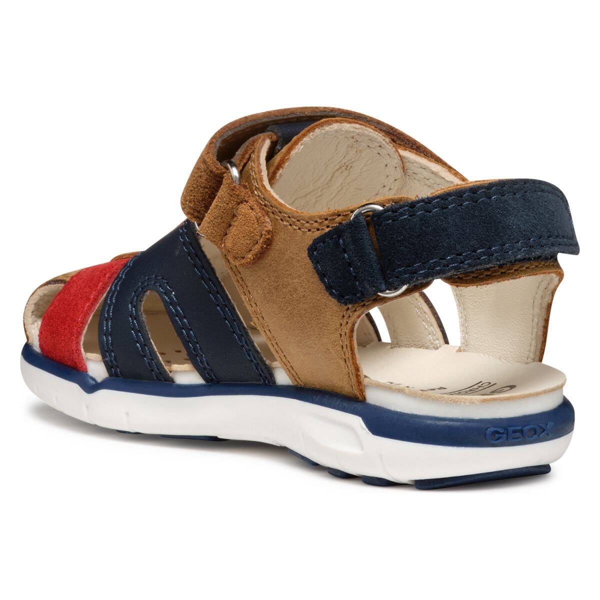 Geox sandal B354LA B S.DELHI B. A C6146 0CL22 F whisky/red 22