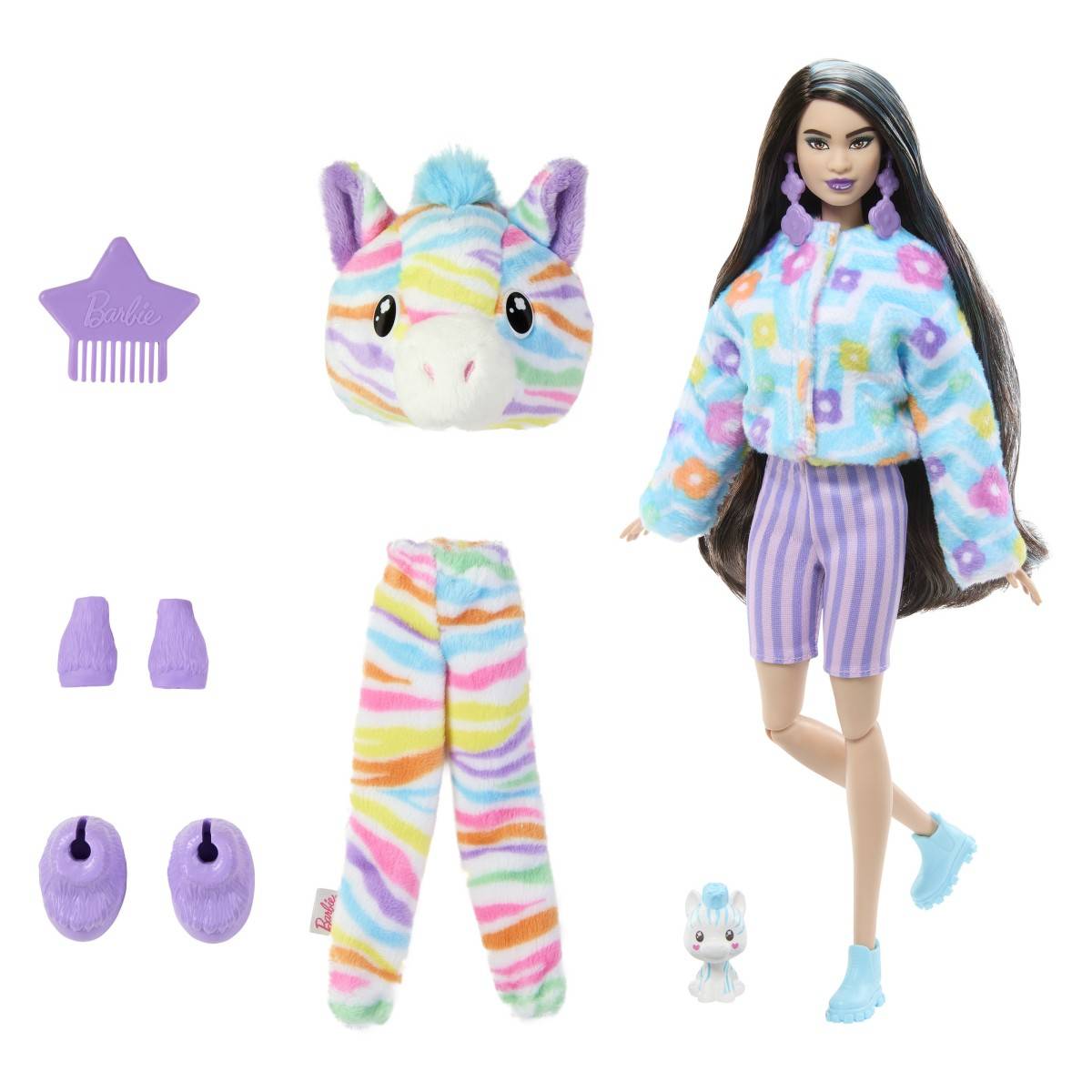 Barbie Barbie cutie reveal - zebra