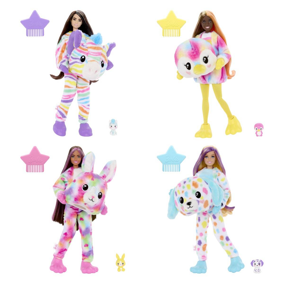 Barbie Barbie cutie reveal - zebra