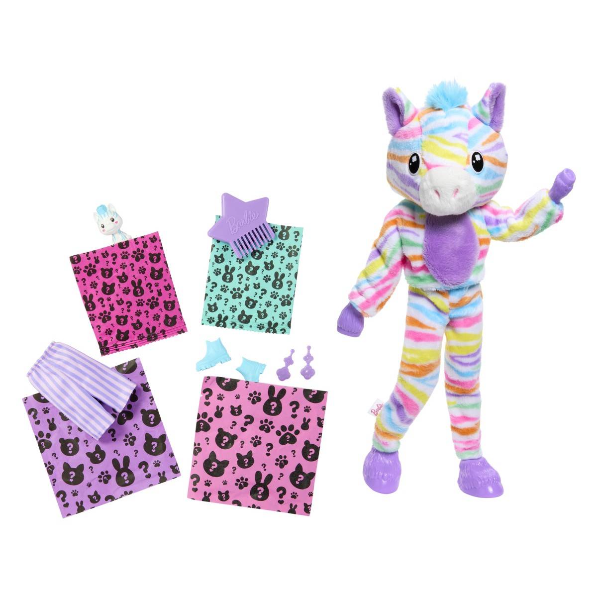 Barbie Barbie cutie reveal - zebra