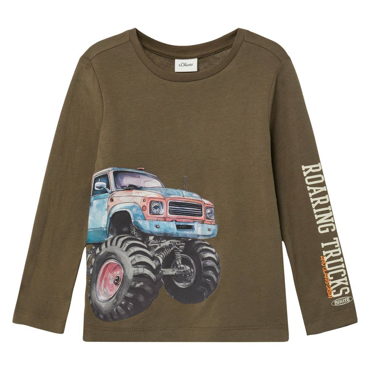 S.Oliver majica DR 2170060 F Rjava 92