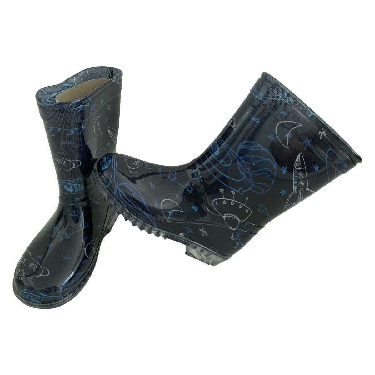 Step On škornji za dež LBBS-21B01 F modra 24