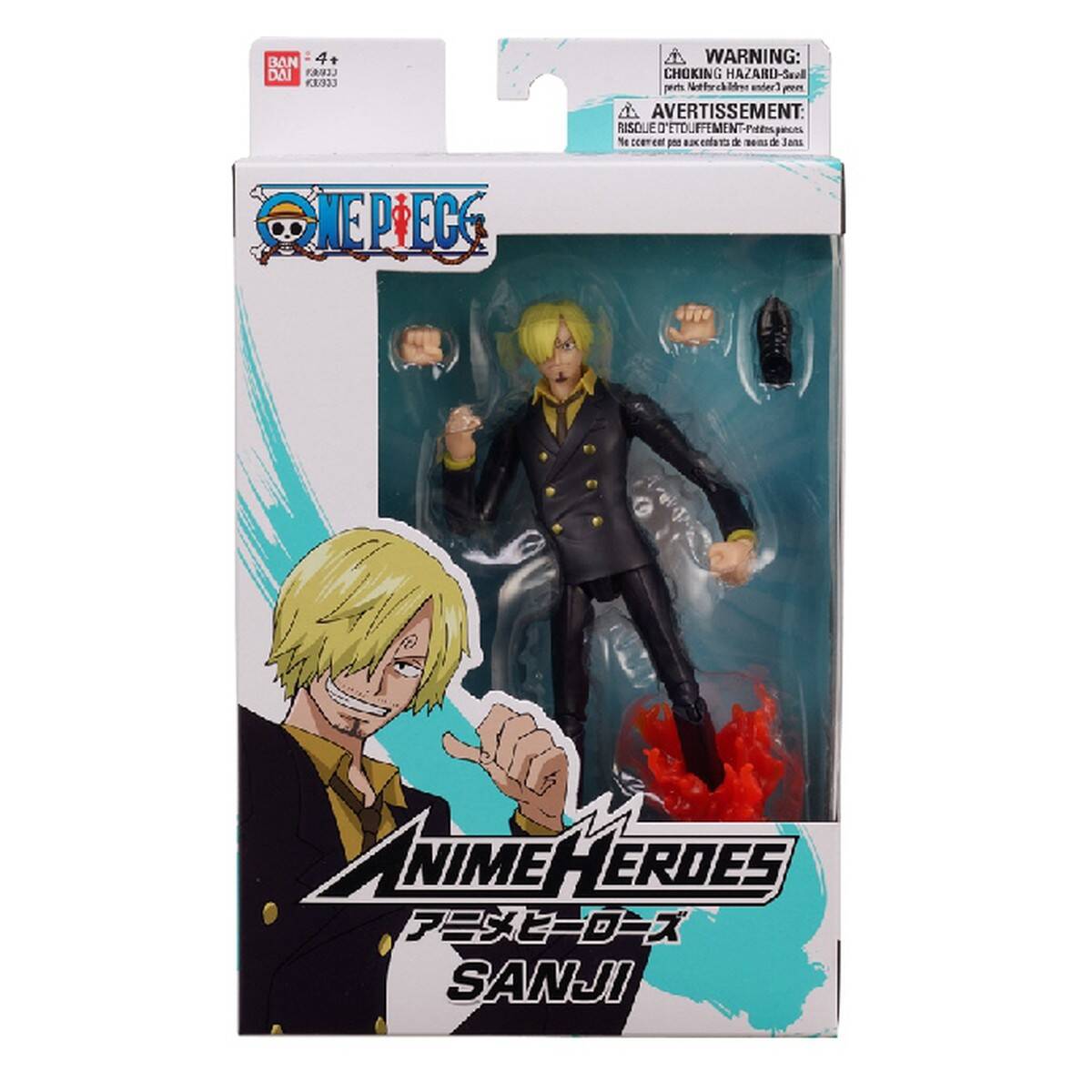 BANDAI One Piece figura  AH Sanji figura 17 cm 36933
