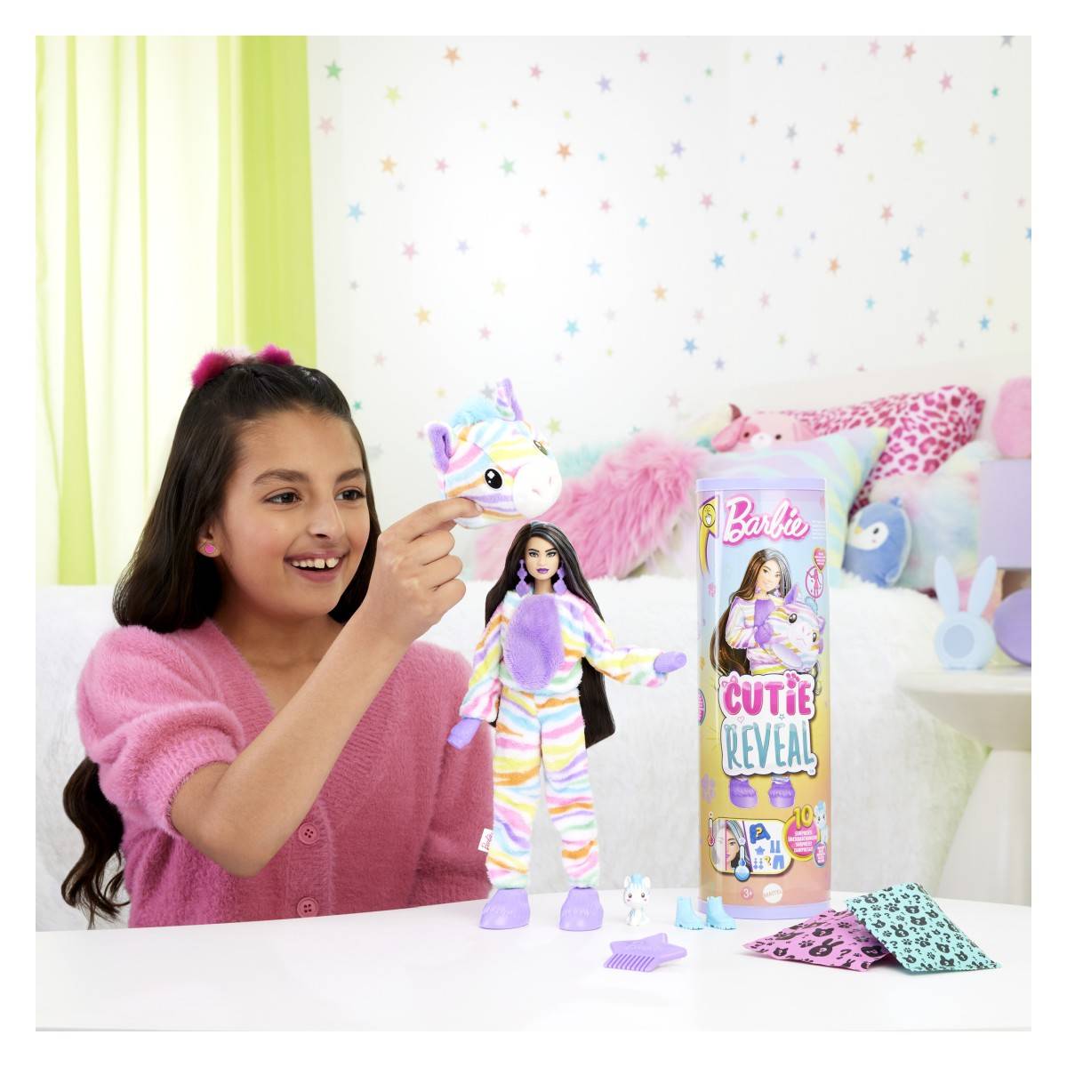 Barbie Barbie cutie reveal - zebra