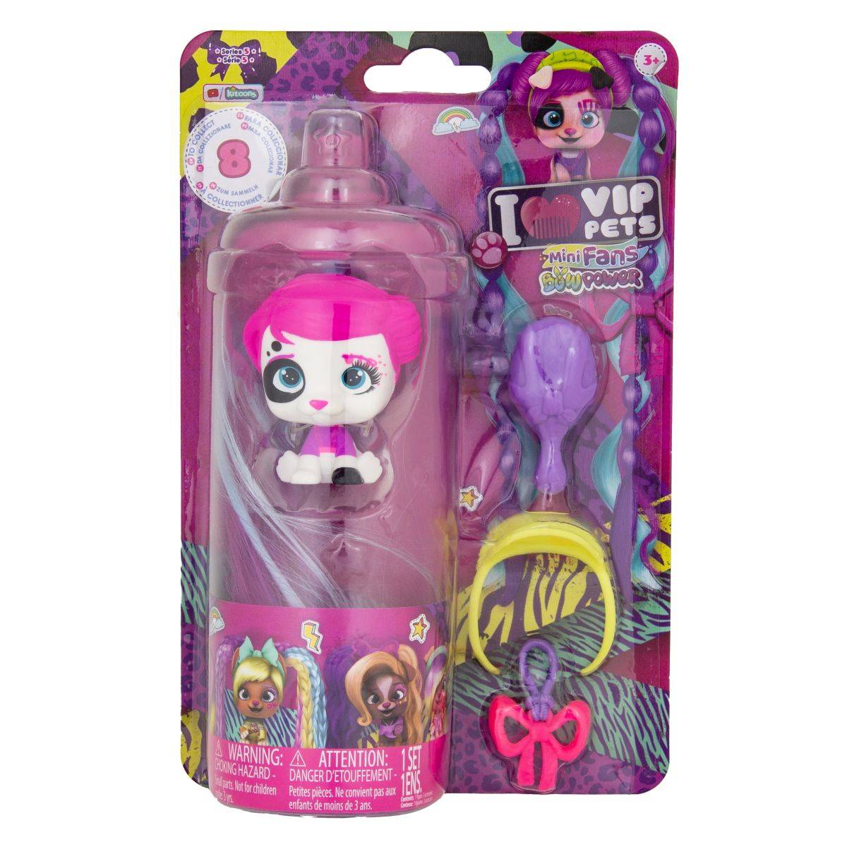 IMC TOYS psić VIP PETS Mini Fun Bow Power