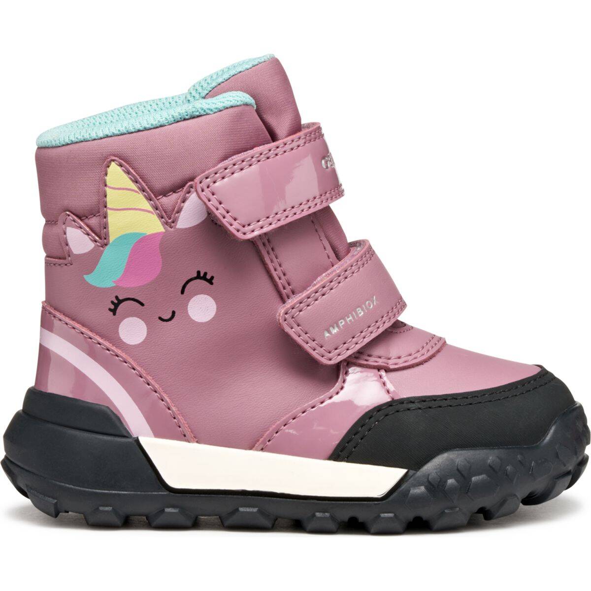 Geox škornji B566MD B TREKKYUP B ABX C8006 054FU podloženi D dk pink 25