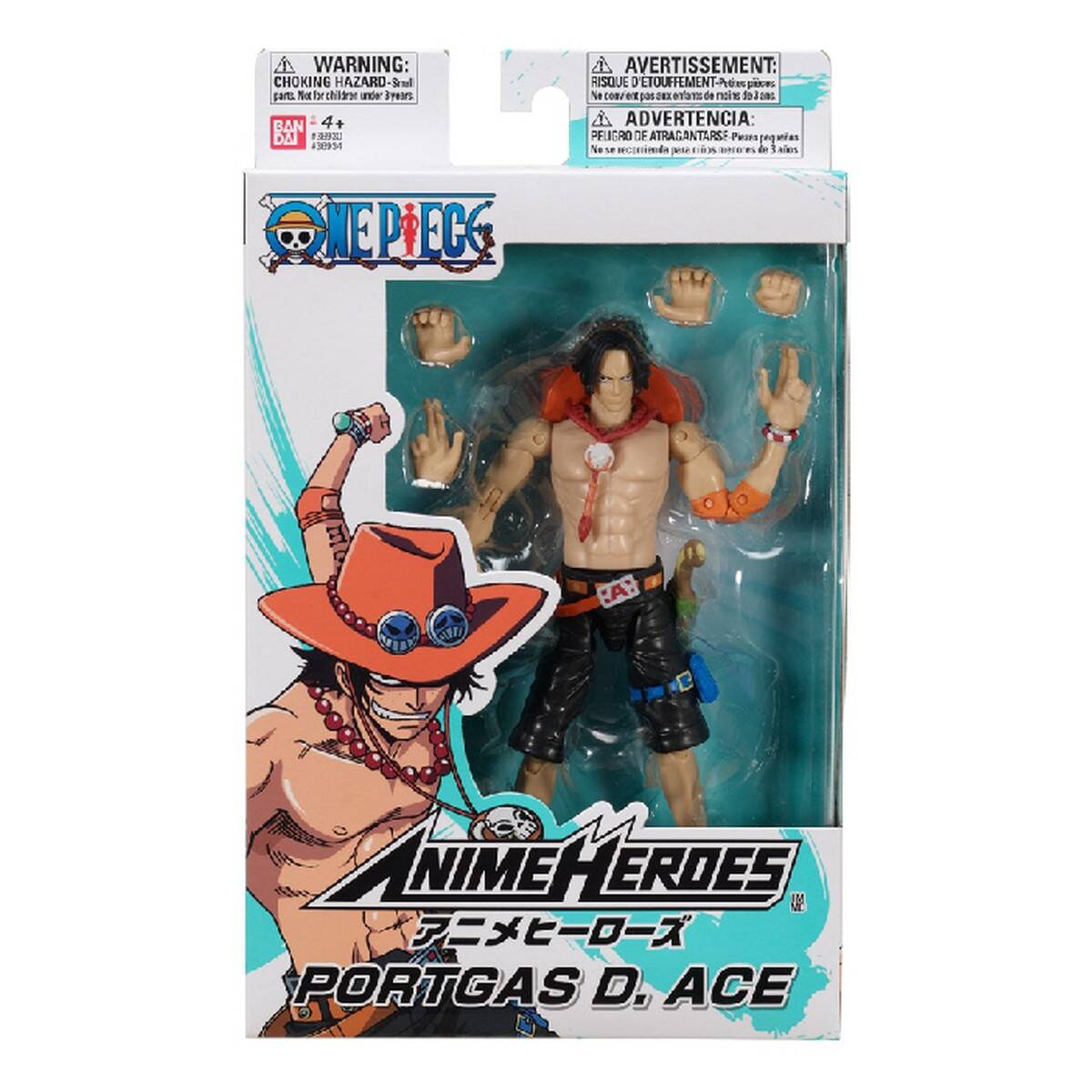 BANDAI One Piece figura AH Portgas H. Ace 17 cm 36934