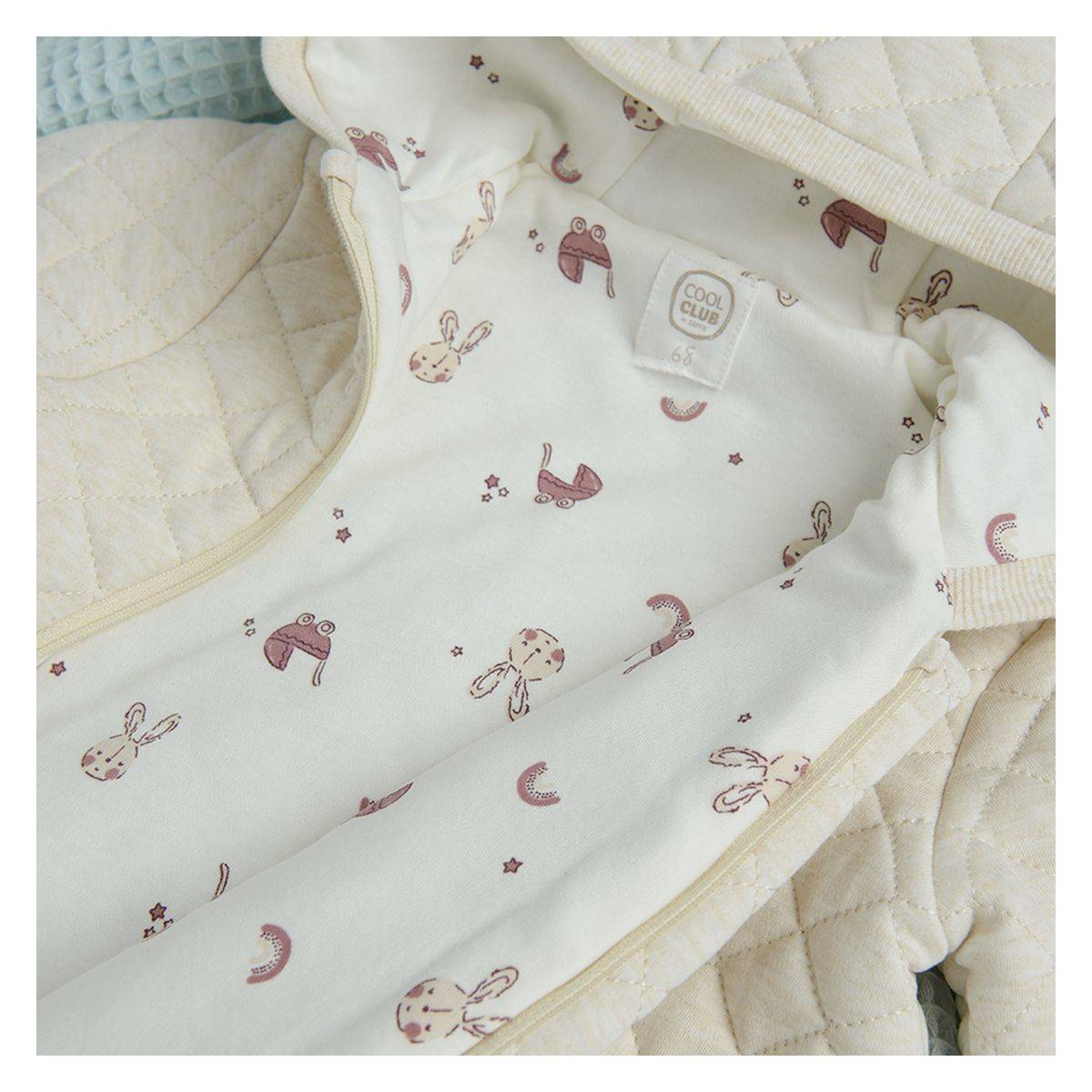 Cool Club pajac podložen COG2700695 D Bež 80