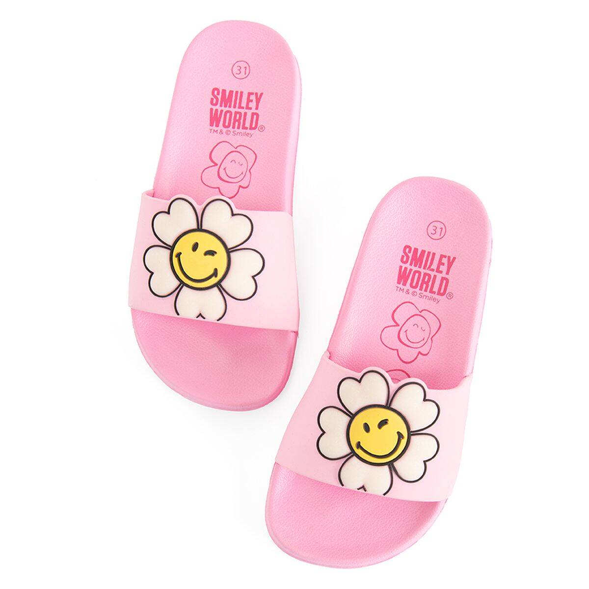 Cool Club natikač zunanji FFL3S25-LG2478 SMILEY D pink 34