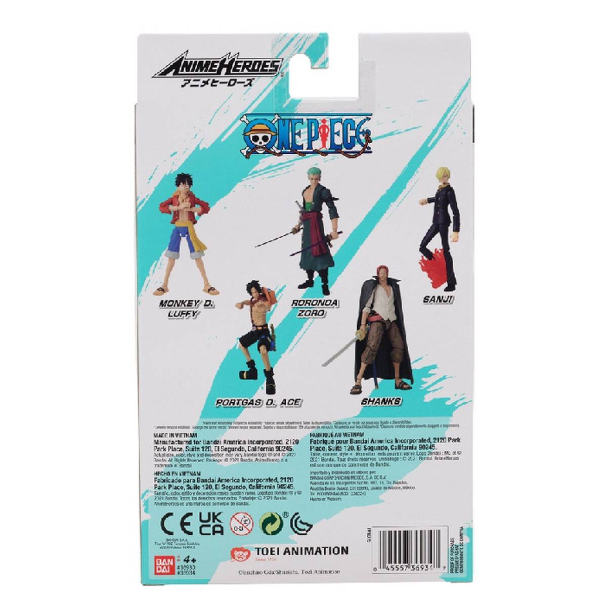 BANDAI One Piece figura AH Portgas H. Ace 17 cm 36934