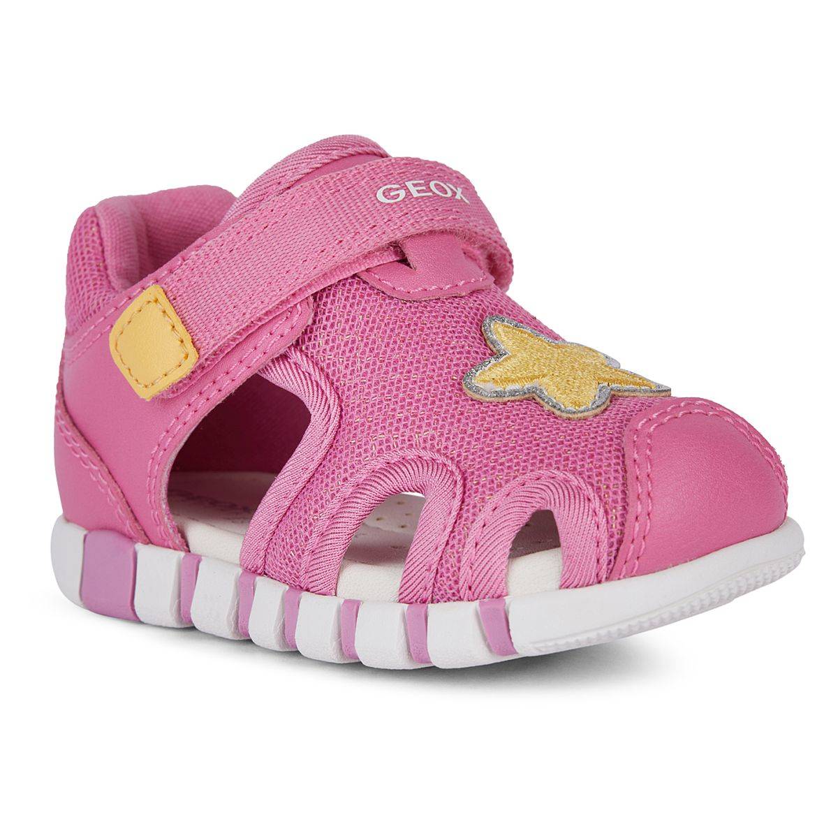 Geox sandal B4517B B S. IUPIDOO B C8F2V 0GNBC D dk pink/yellow 20